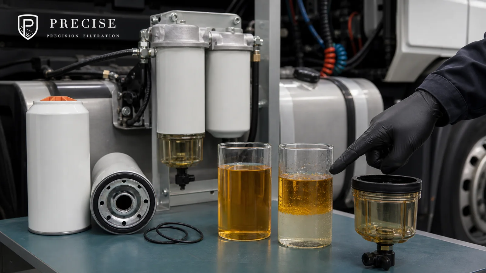 Diesel Fuel Filter and Water Separator Guide for Trucks