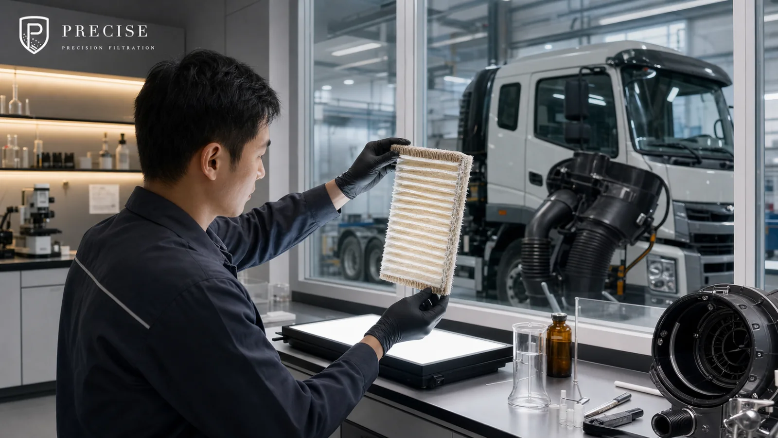 Benefits of Using H&V Filter Media in Hino Truck Air Filters 17801-3360