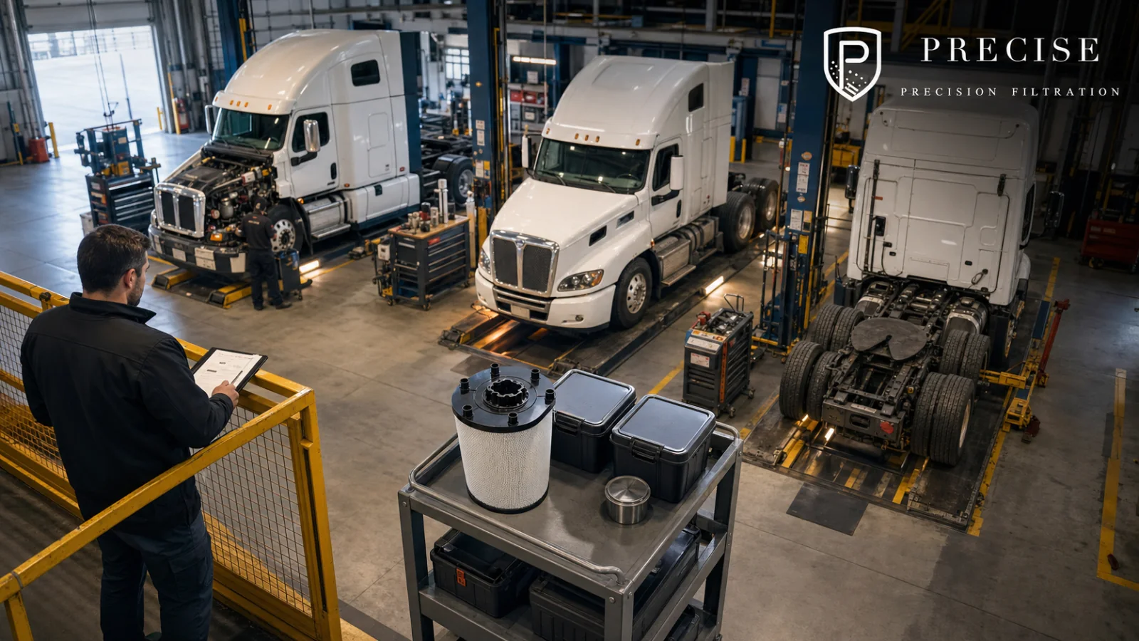 Truck Fleet Filters: 1869993, 21834205, FF5687