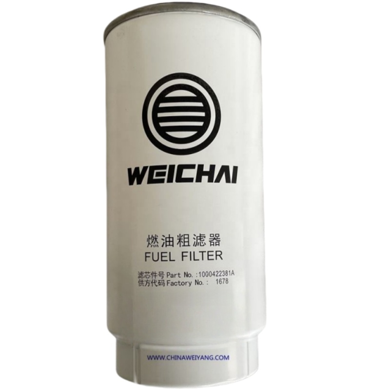 WEICHAI Spin-on Fuel Water Separator Canister 1000422381 1000424916 2