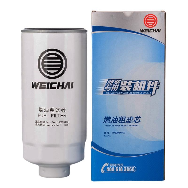Separador de agua y combustible WEICHAI 1000964807 de repuesto