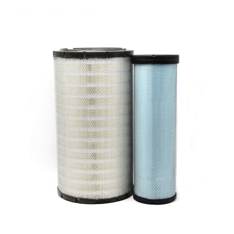 Aftermarket Replacement for Backhoe loader Air Filter Caterpillar 1517737+1890202 3