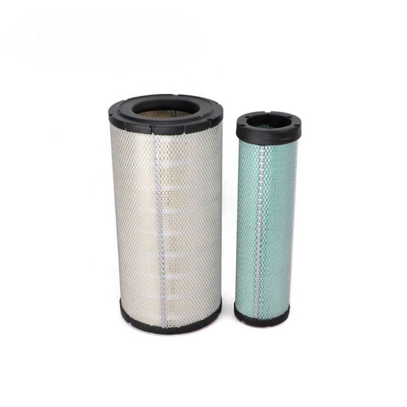 Aftermarket Replacement for Air Filter Kit  Komatsu 600-185-4100 2